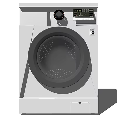 Modern washing machine 3d model