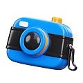 Modern Camera Cartoon Camera 3d model