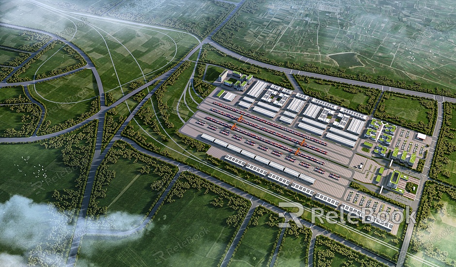 Modern Logistics Park model