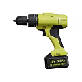 Powerful Yellow 18V 1.3Ah Lithium Ion Cordless Drill Industrial Tool