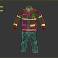Black Fire Safety Protective Suit With Yellow Reflective Stripes Jacket And Pants