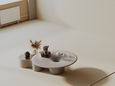 Modern coffee table model