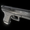 Pistol Glock 19 automatic pistol 3d model