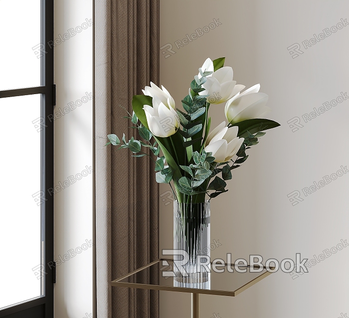 Modern Glass Vase model