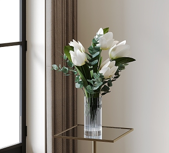 Modern Glass Vase 3d model