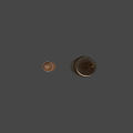 Copper Colored Bullets in Large and Small Sizes for Weapon Ammunition