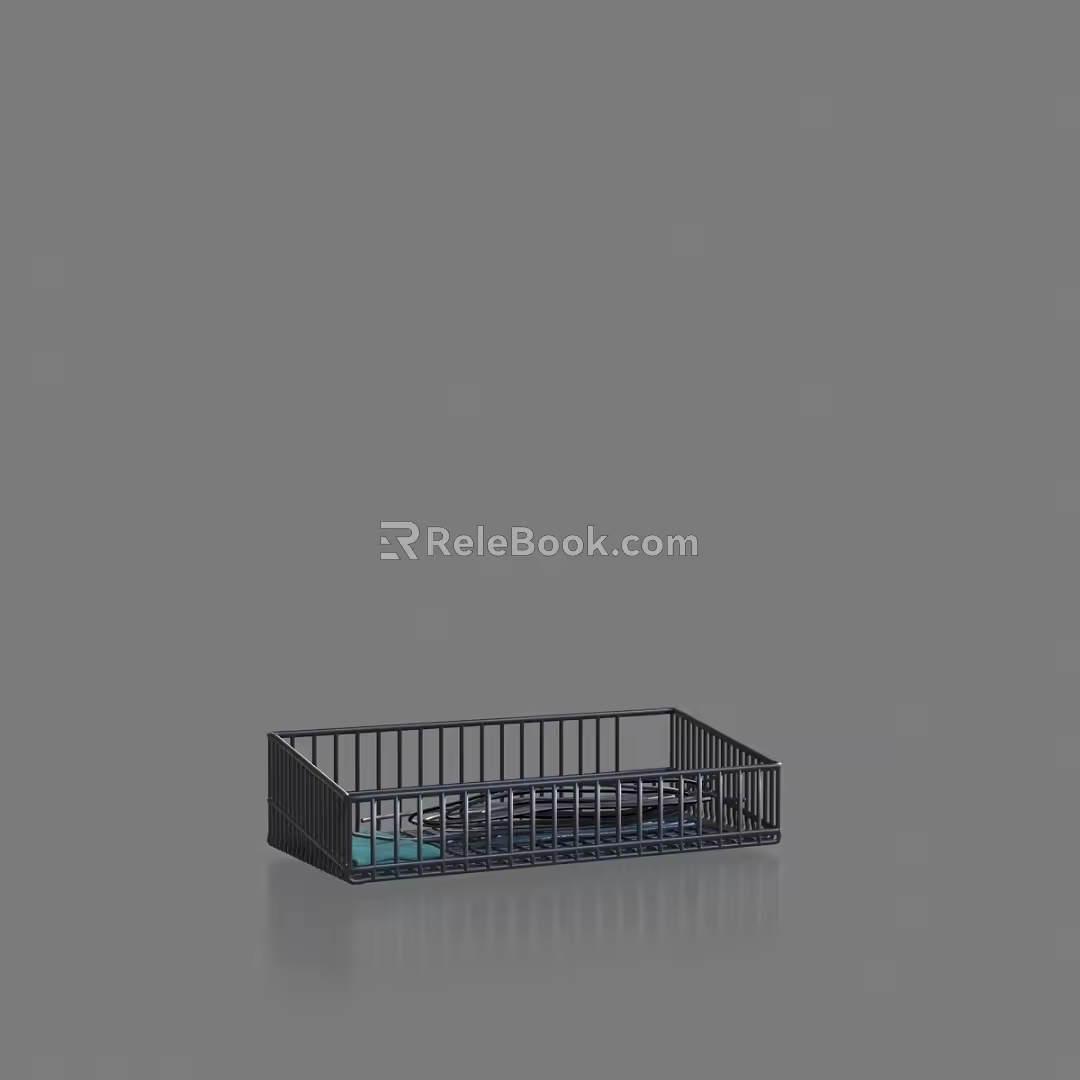 Storage Basket Grocery Basket Storage Box Grocery Box Storage Box Storage Basket 3d model