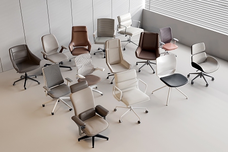 Office Chair Fabric Office Chair Swivel Office Chair Leather Office Chair 3d model