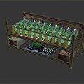 Mining Machine Mining Machine Server Cabinet 3d model