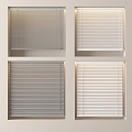 Modern venetian blinds 3d model