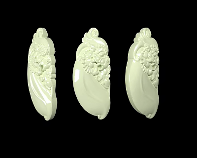 Dragon Pendant 3d model