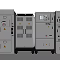Modern distribution box power distribution box machine room cabinet 3d model