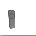 Two Modern Black Standing Water Dispensers As Home Daily Electrical Appliances