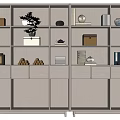 New Chinese Style Tea Cabinet Storage Rack Display Rack Decorative Rack 3d model