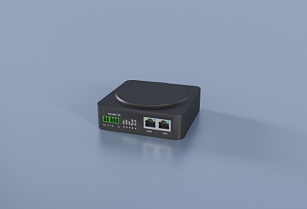 Industrial Wireless Industrial Switch Router 3d model