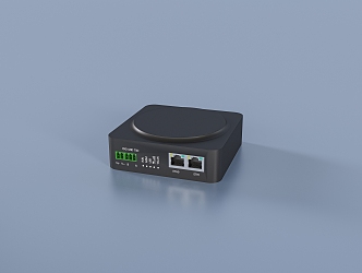 Industrial Wireless Industrial Switch Router 3d model