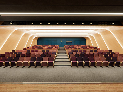 Modern Lecture Hall model