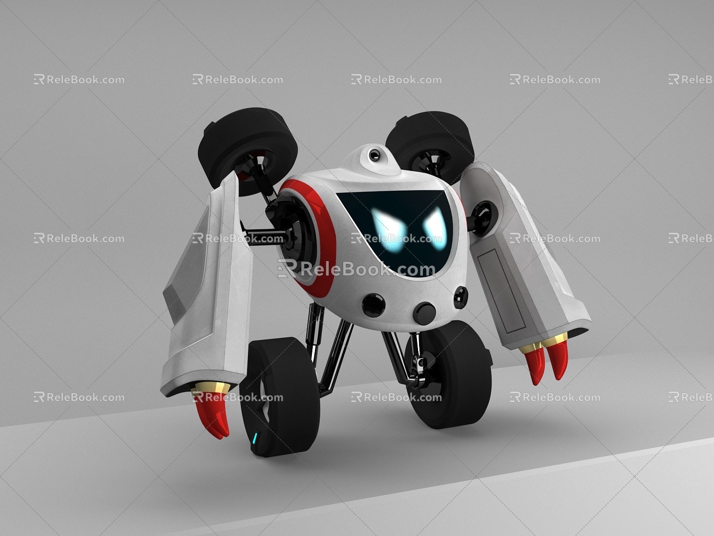 Cartoon Character Carter Hard Surface Cartoon Image IP Printable Saier Number 3d model