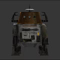 Industrial LOFT Robot Star Wars Robot 3d model