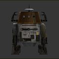 Industrial LOFT Robot Star Wars Robot 3d model