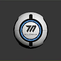 Modern Sci-Fi Equipment Sci-Fi Container Sci-Fi Ball Spherical Container Sci-Fi Item 3d model