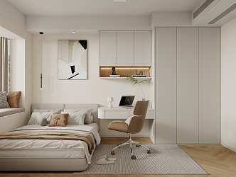 Modern Bedroom 3d model