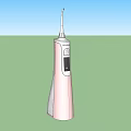 Two Pink Electric Water Flossers For Daily Oral Care With Modern Portable Design