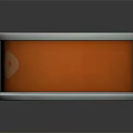 Canned Tuna Fish In Orange Can With White Fish Bone Pattern And Pull Tab Top