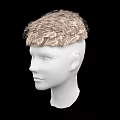 Game And Movie Character With Curly Blonde Wig On Mannequin Head