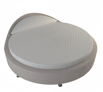 round bed 3d model