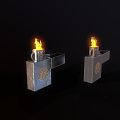 Modern Lighter Modern Realistic Lighter Fire Life Supplies 3d model