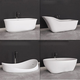 Modern Bathtub 3d model