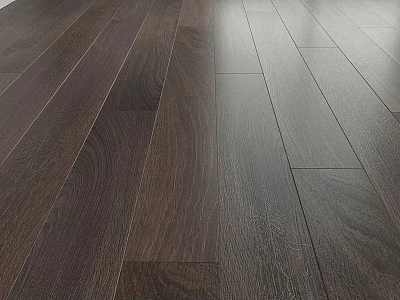 Dark Hardwood Flooring Components With Natural Grain And Smooth Surface Finish 3d model