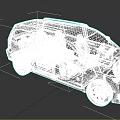 White Station Wagon Exterior Design With Roof Rack Black Windows And Silver Wheels