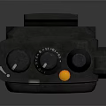 Professional Black Walkie Talkie With Long Antenna For Communication Needs