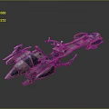 Futuristic Aerospace Spacecraft Design With Metallic Structure And Blue Silver Accents For Cosmic Exploration