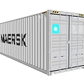 Container 3d model