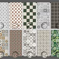 Modern Tile Combination Tile 3d model