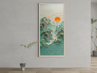 New Chinese Hanging Paintings model