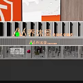 Modern Self Service Warehouse Clothing Store With Window Display And Racks