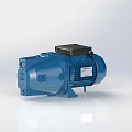 Industrial Electric Motors Machinery With Blue Black Housing And Detailed Components View