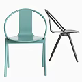 Stylish Modern Leisure Chairs with Red Blue Light Blue and Black Colors for Home Living Space