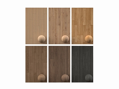 Modern flooring Wood flooring Wood veneer Wood grain 3d model