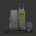 Sci-fi Items Sci-fi Components High-tech Components Sci-fi Equipment Sci-fi Scene Sci-fi Environment Game Scene 3d model