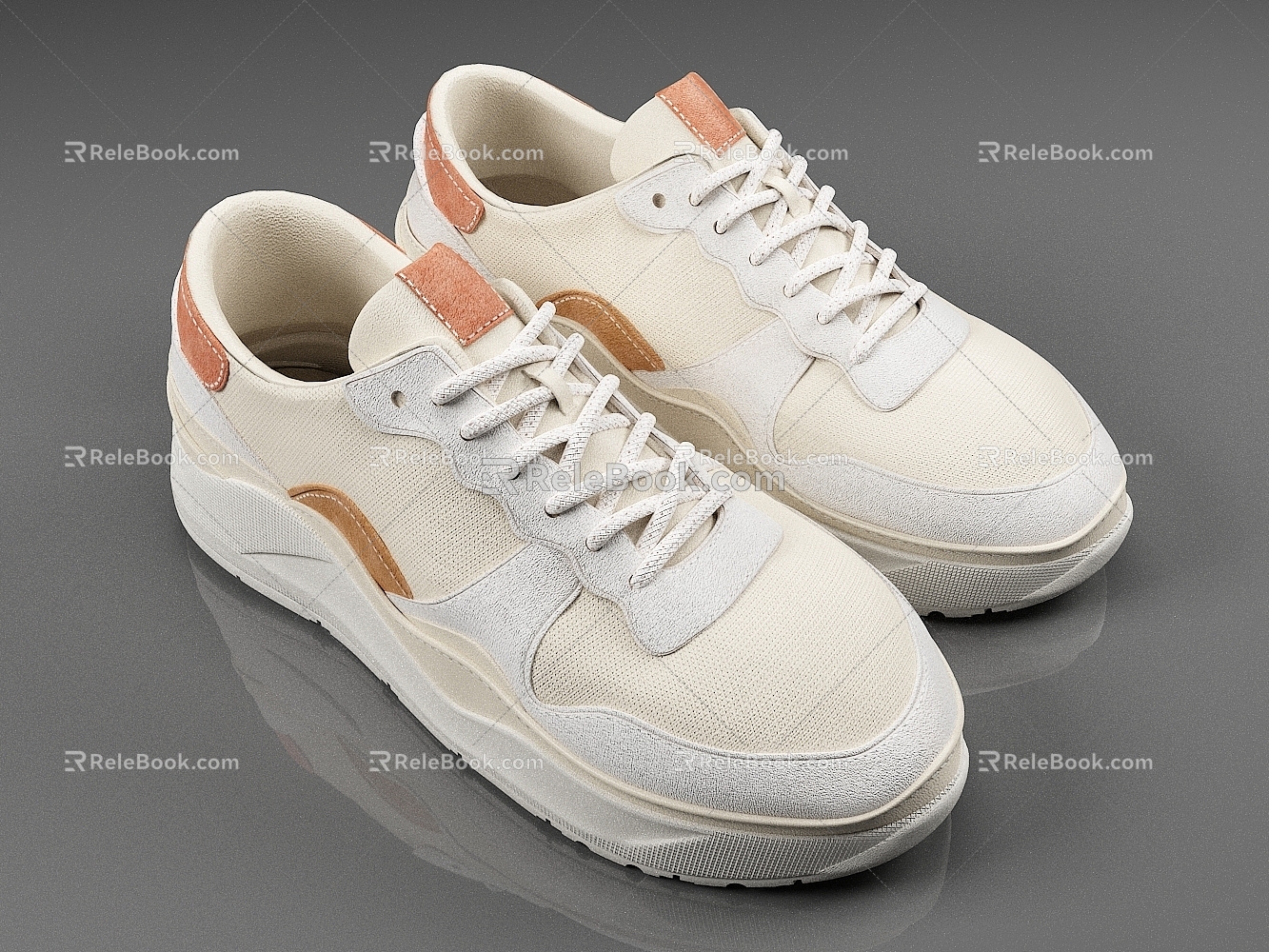 Shoes sneaker 3d model