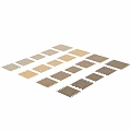 Light Colored Herringbone Wooden Flooring With Natural Wood Grain And Smooth Surface