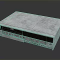 Retro Vintage VHS Player Device With Classic Design And Control Buttons