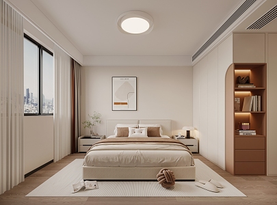 Modern Bedroom 3d model