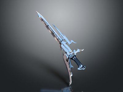 Officer Sword Gun Sword 3d model