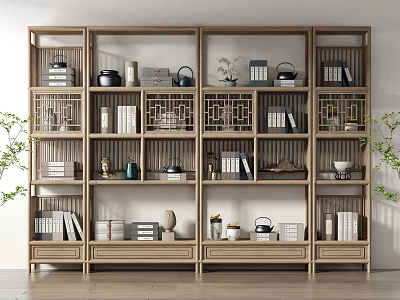 New Chinese Antique Rack 3d model